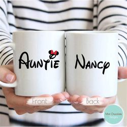 auntie 2 - auntie mug, mother's day gift, new aunt mug, new auntie mug, mother's day auntie mug, mother's day aunt mug,