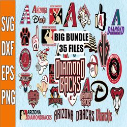 Bundle 35 Files Arizona Diamondbacks Baseball Team Svg, Arizona Diamondbacks Svg, MLB Team  svg, MLB Svg, Png, Dxf, Eps,