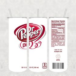 diet dr pepper tumbler png, sublimation tumbler png, tumbler wrap, 20oz skinny tumbler png digital download