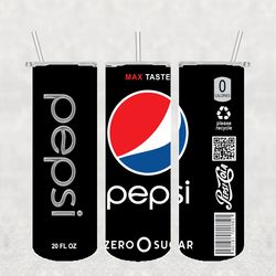 pepsi tumbler png, sublimation tumbler png, pepsi tumbler wrap, 20oz skinny tumbler png digital download
