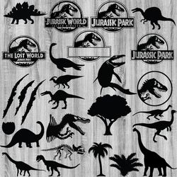 jurassic park bundle svg, dinosaur svg bundle, jurassic font svg, jurassic park cut file, jurassic park clip art jurassi