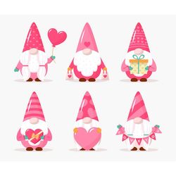 valentine gnome svg bundle valentine day svg bundle valentine gnome svg gnomes svg love png valentine clipart svg files