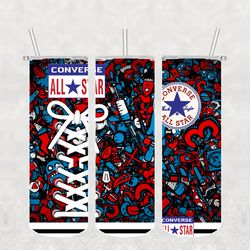 design 20oz / 30oz tumbler png, full tumbler wrap ,sublimation design, converse tumbler wrap,png file instant download