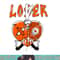 loser lover heart dripping dunk low orange black matching .jpg
