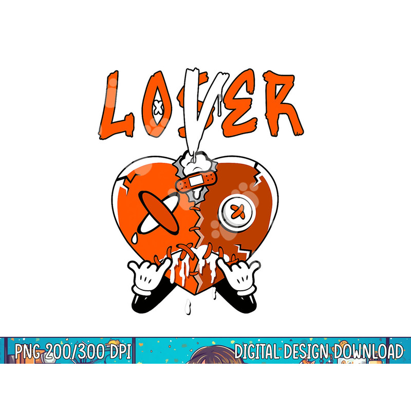 loser lover heart dripping dunk low orange black matching png.jpg