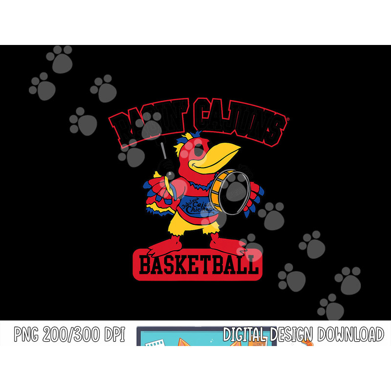 Louisiana Ragin Cajuns Basketball Fabulous Cajun Chicken png, sublimation copy.jpg