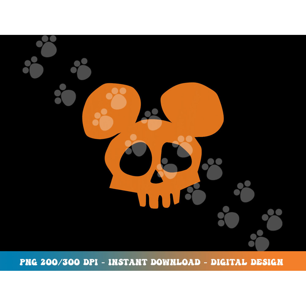 Disney Mickey Mouse Skull Halloween png, sublimation copy.jpg