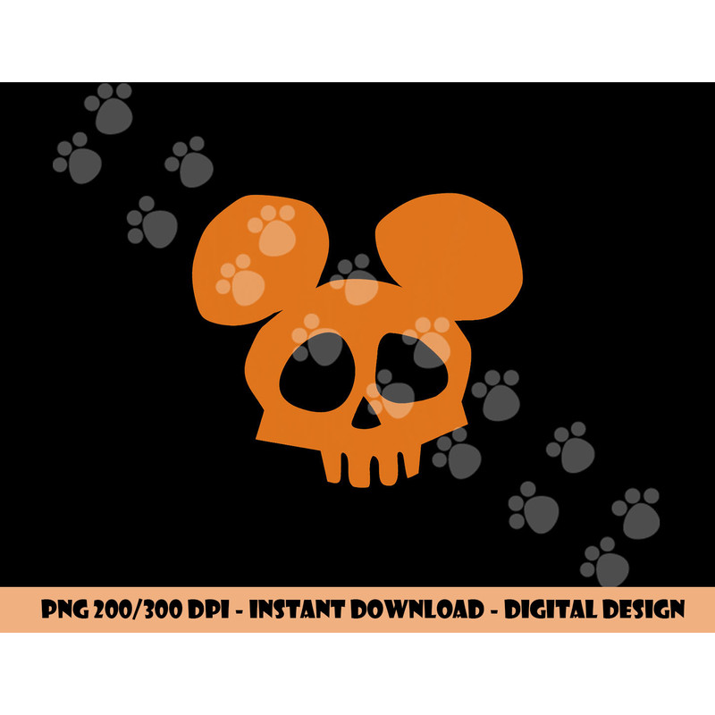 Disney Mickey Mouse Skull Halloween png, sublimation copy.jpg