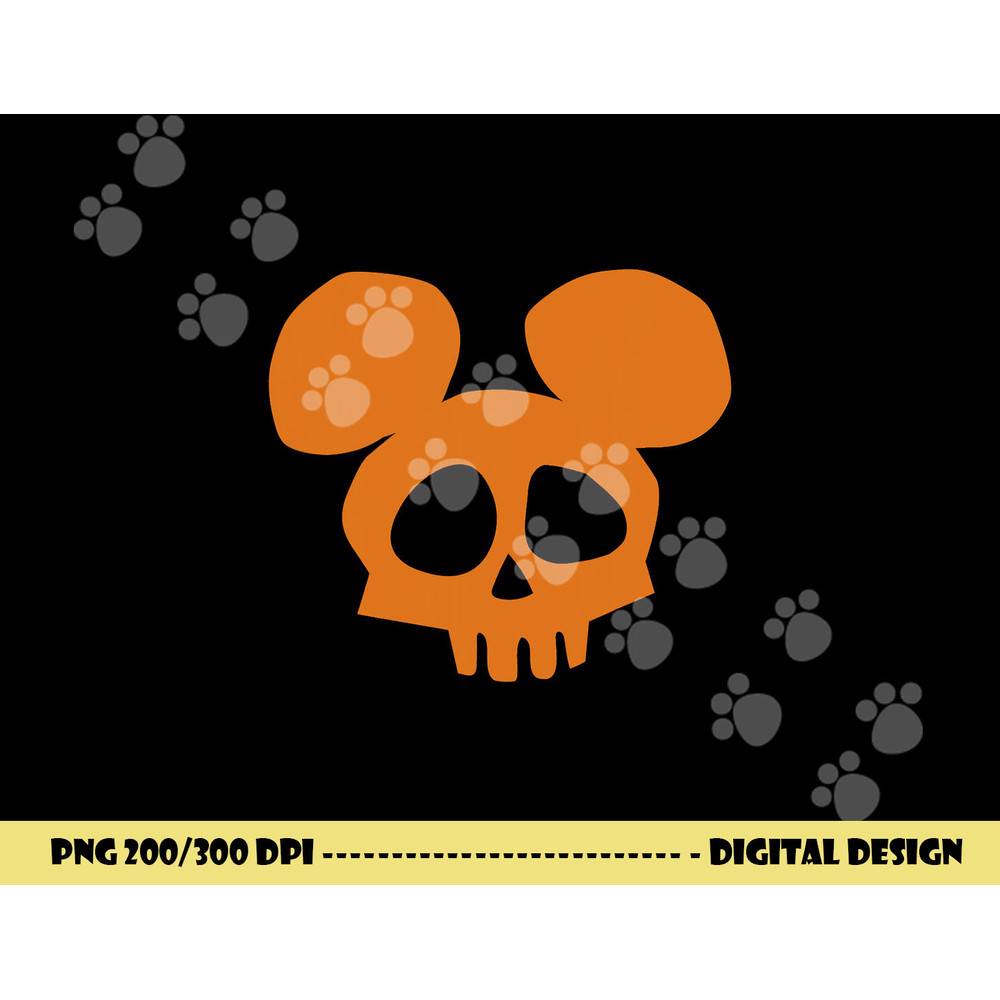Disney Mickey Mouse Skull Halloween png, sublimation copy.jpg