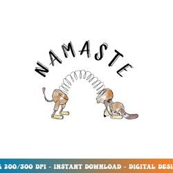 disney pixar toy story slinky dog namaste stretch poster  png, sublimation copy