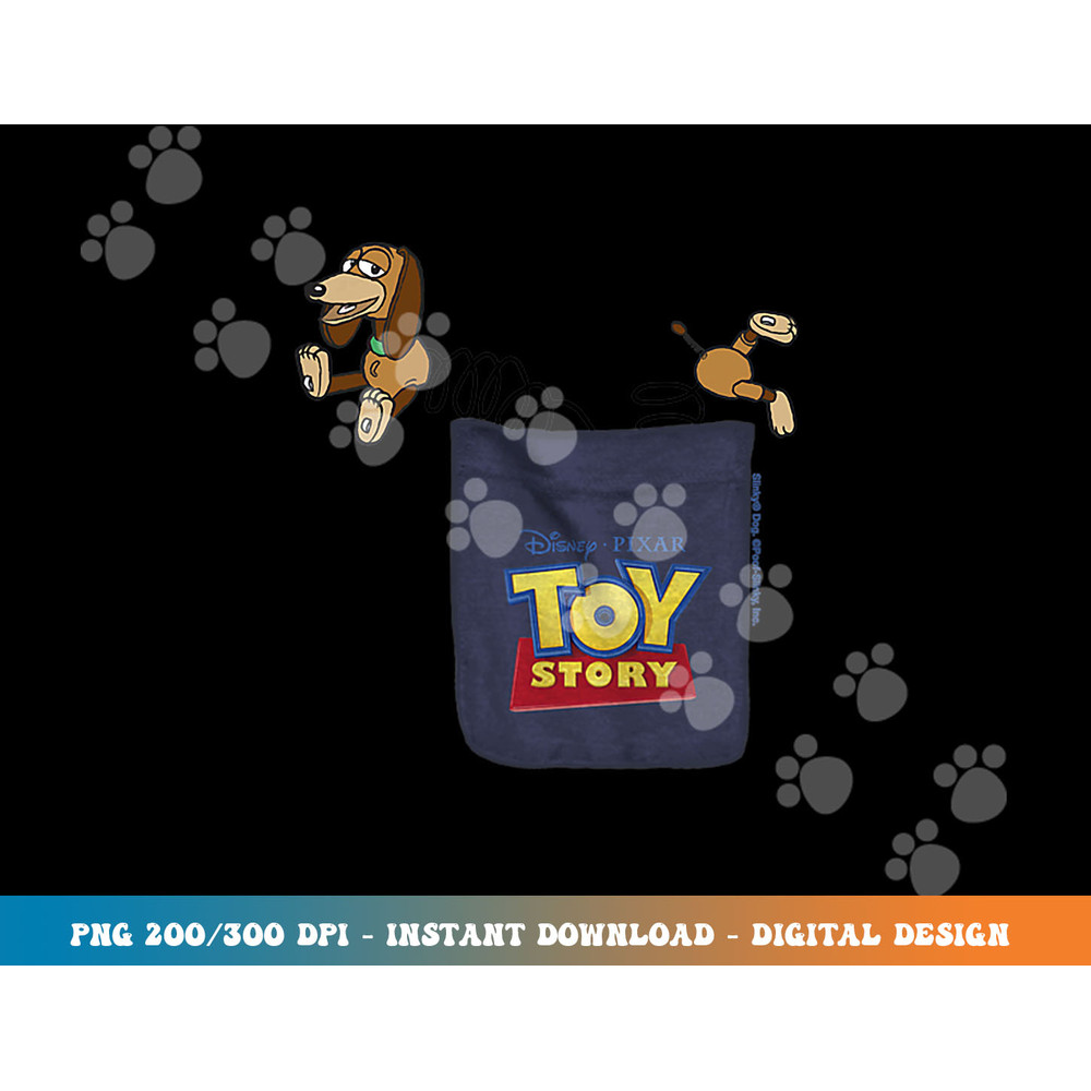 Disney Pixar Toy Story Slinky Dog Pocket Graphic  png, sublimation  png, sublimation copy.jpg