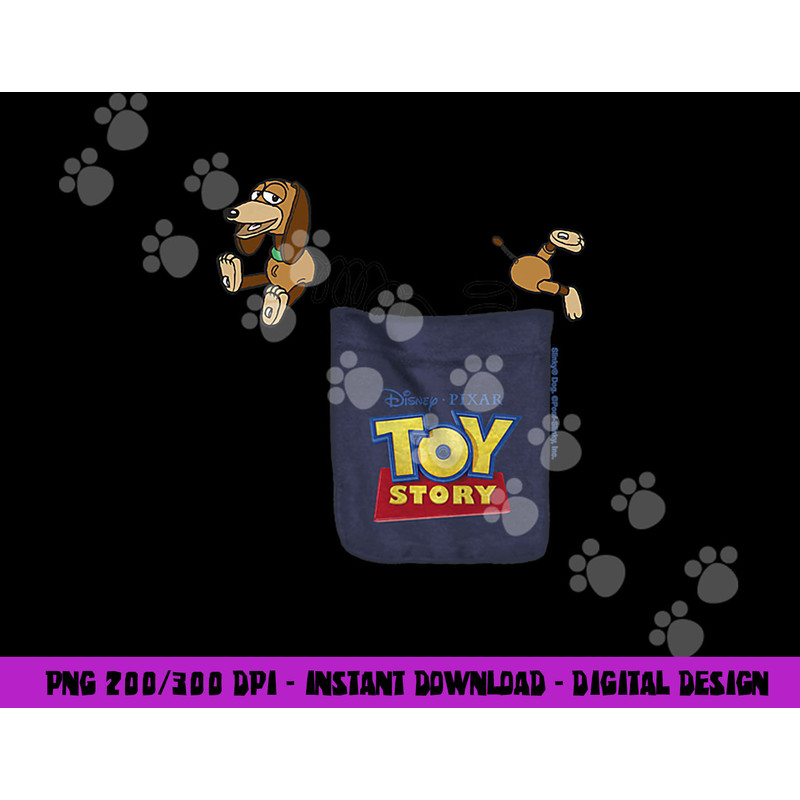 Disney Pixar Toy Story Slinky Dog Pocket Graphic png, sublimation png, sublimation copy.jpg