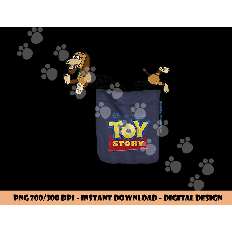 Disney Pixar Toy Story Slinky Dog Pocket Graphic png, sublimation png, sublimation copy.jpg