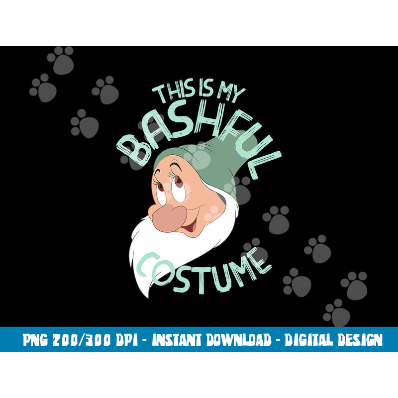 Disney Snow White This Is My Bashful Costume Halloween  png,sublimation copy.jpg