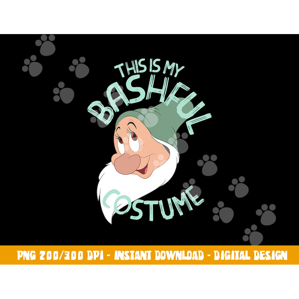 Disney Snow White This Is My Bashful Costume Halloween  png,sublimation copy.jpg