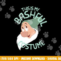 disney snow white this is my bashful costume halloween  png,sublimation copy