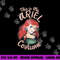Disney The Little Mermaid Ariel This Is My Costume Halloween png, sublimation copy.jpg