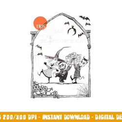 disney the nightmare before christmas halloween trick or png, sublimation copy