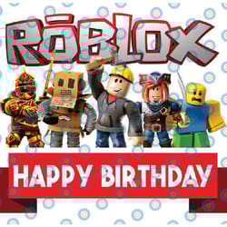 personalised roblox birthday png, custom birthday roblox png, family matching roblox png, digital download