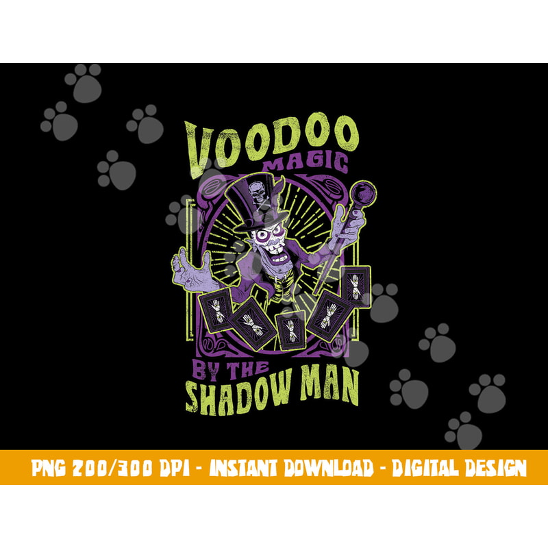 Disney Villains Halloween Doctor Facilier Voodoo Magic png, sublimation copy.jpg