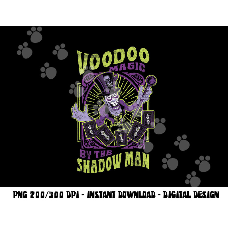 Disney Villains Halloween Doctor Facilier Voodoo Magic png, sublimation copy.jpg