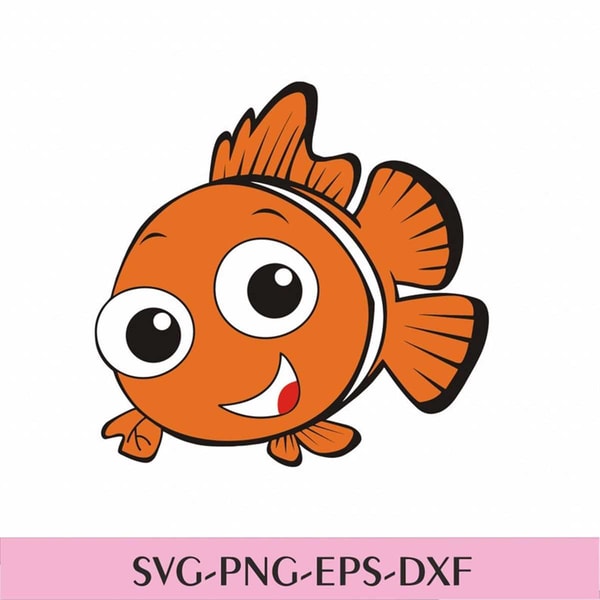 Nemo Vector Simple Nemo SVG, svg, Silhouette Cut File, Svg File, Cricut, Cartoo - Inspire ...