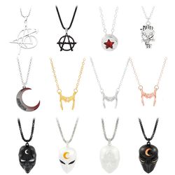 Luxury Jewelry Collection Fashion Necklace Marvel Avengers Superhero Pendant Necklace Jewelry Accessories