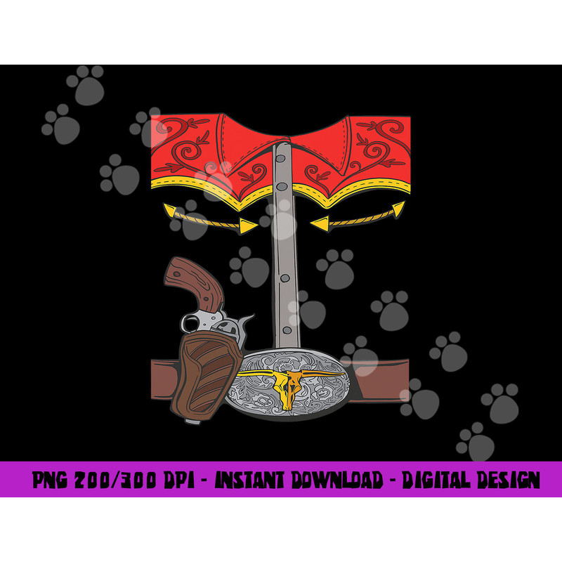 DIY Halloween Costume Cowboy Western Kids Adults Rodeo png, sublimation copy.jpg