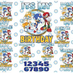 it's my birrthday paw paltrol birthday boy family bundle matching png, transpartent background design paw bundle mommy d