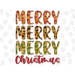 merry merry merry christmas png sublimation design,merry christmas png,christmas png,christmas leopad png,glitter red pn