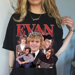 Evan Peters Shirt, Evan Peters Homage T-Shirt, Evan Peters Merch, Gift