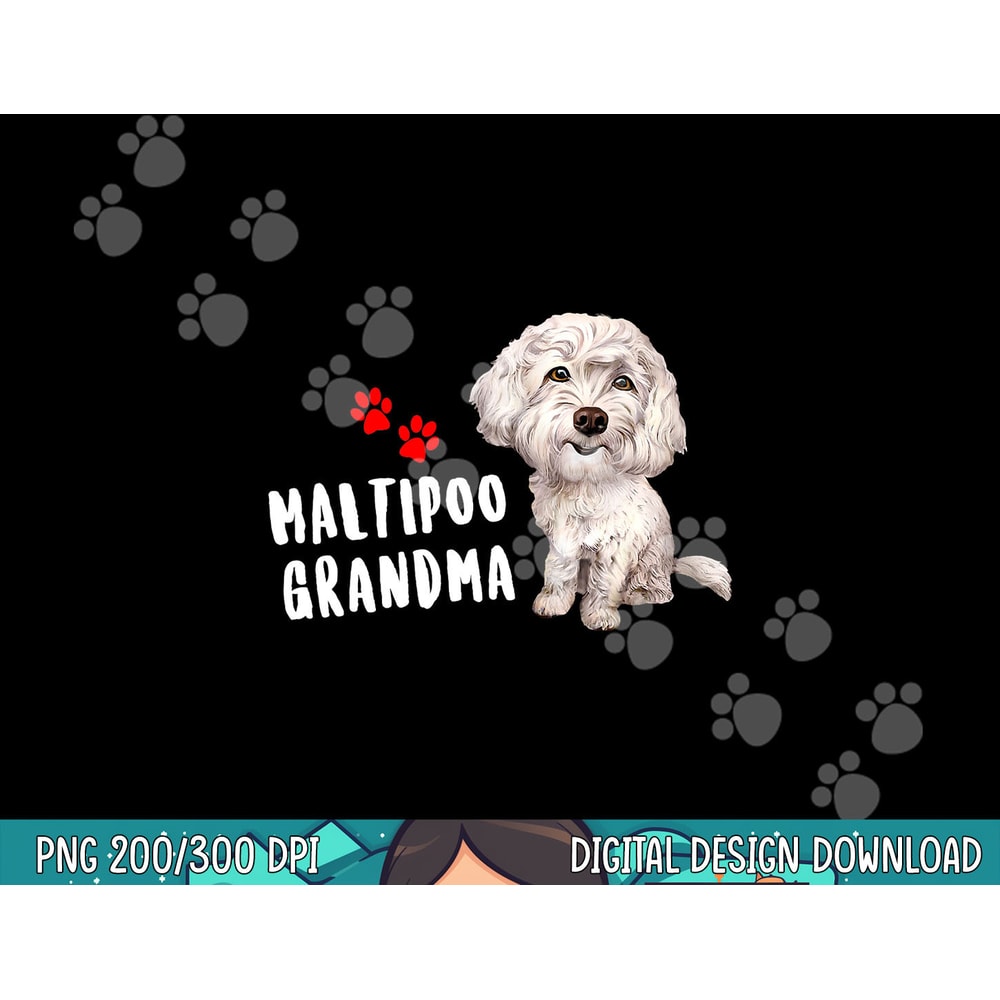 Maltipoo Grandma Design Perfect For Maltese Poodle Dog Mom png, sublimation copy.jpg