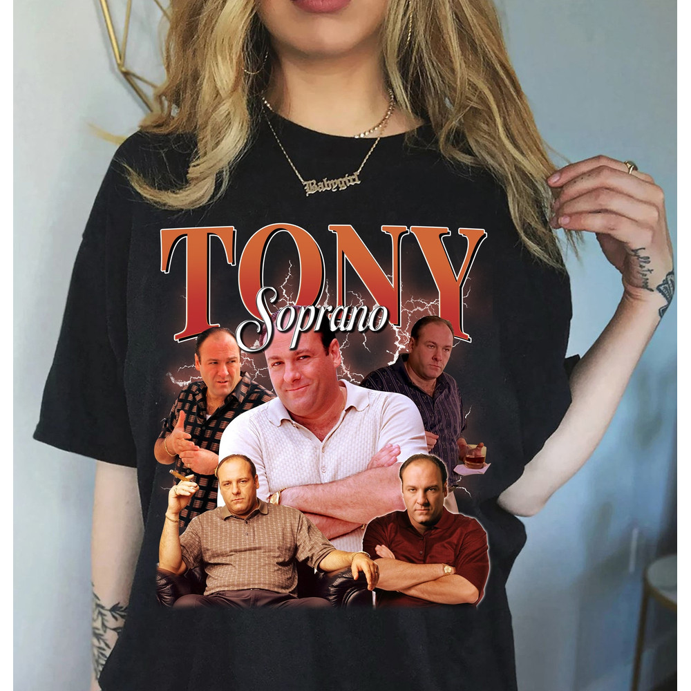 Limited Tony Soprano Vintage T-Shirt, Tony Soprano Shirt, Tony Soprano Tee, Gift For Women and Man Unisex T-Shirt - 1.jpg