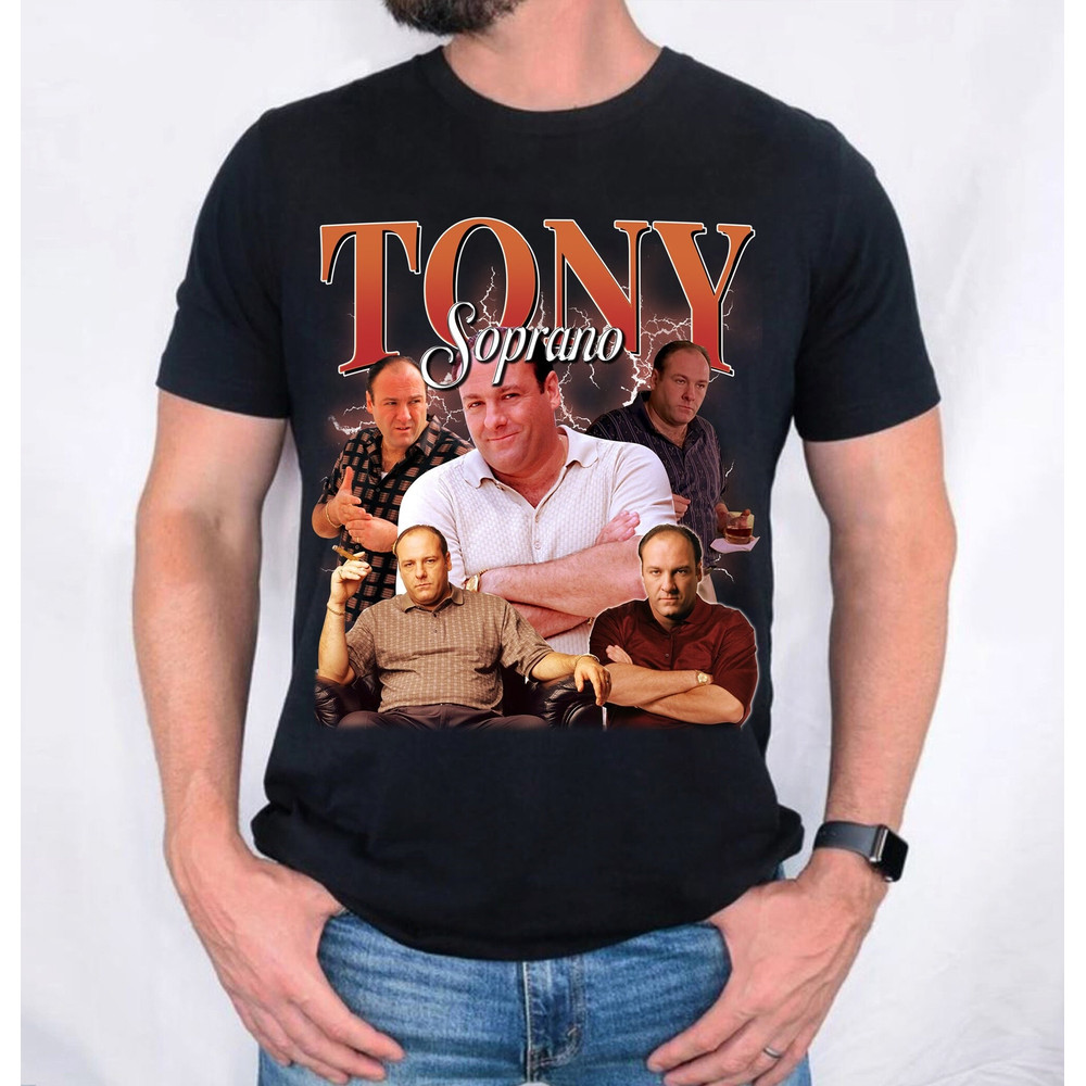 Limited Tony Soprano Vintage T-Shirt, Tony Soprano Shirt, Tony Soprano Tee, Gift For Women and Man Unisex T-Shirt - 2.jpg