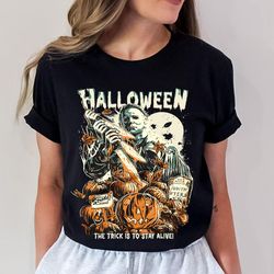 micheal myers halloween shirt, michael myers sweatshirt, myers thrille