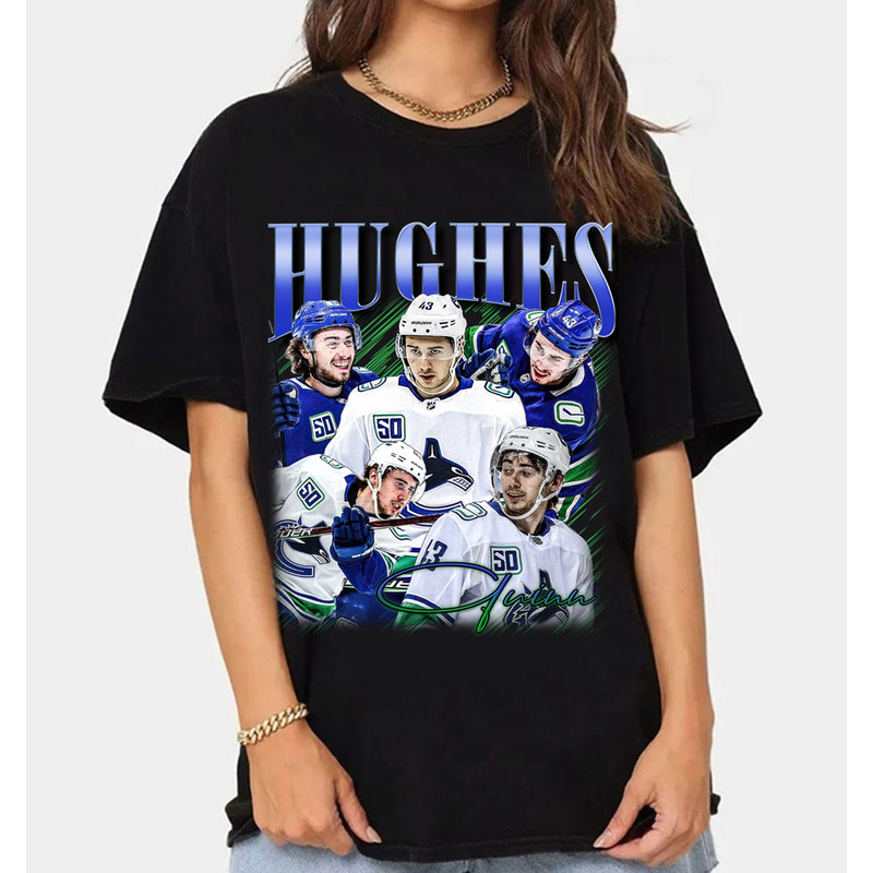 Quinn Hughes Shirt , Quinn Hughes Merch, Quinn Hughes Tshirt, Quinn Hughes Sweatshirt, Gift For Women and Man Unisex T-Shirt - 1.jpg