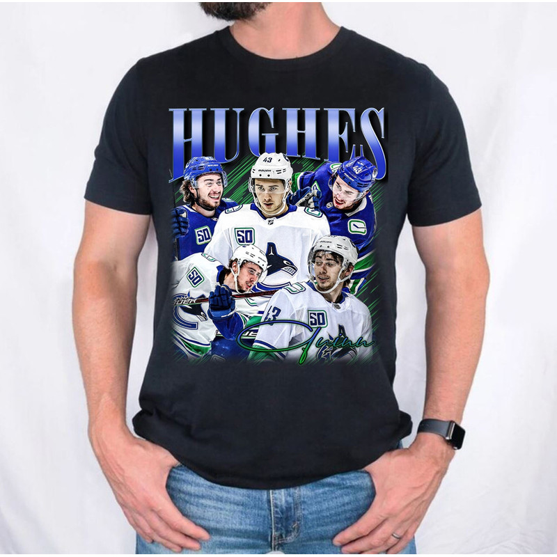 Quinn Hughes Shirt , Quinn Hughes Merch, Quinn Hughes Tshirt, Quinn Hughes Sweatshirt, Gift For Women and Man Unisex T-Shirt - 2.jpg