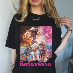 vintage barbenheimer t-shirt, barbenheimer shirt, barbenheimer 2023