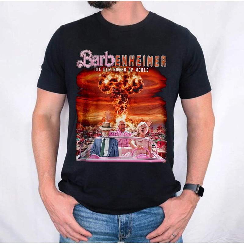 Vintage Barbenheimer T-Shirt, Barbie Oppenheimer Shirt, Barbie Movie Shirt, Barbenheimer Shirt, Barbie Movie T-Shirt - 7.jpg