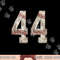 Baseball Jersey Number 44 Outfit Distressed Ball Design png, sublimation copy.jpg