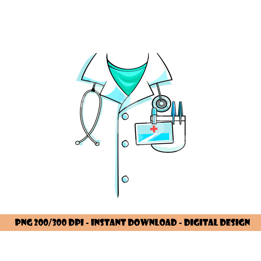 Doctor Costume Halloween White Lab Coat Men Women Kids png,sublimation copy.jpg