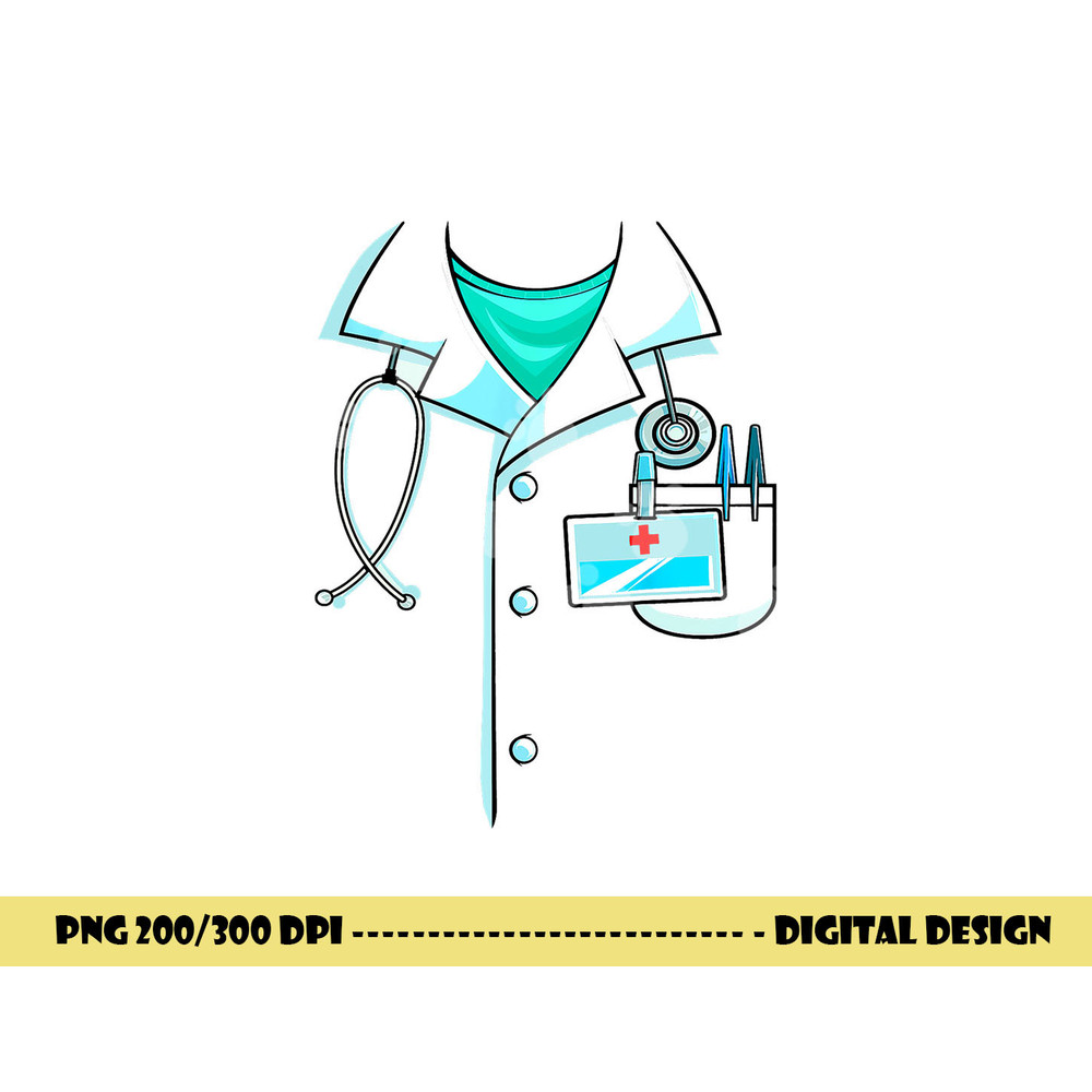 Doctor Costume Halloween White Lab Coat Men Women Kids png,sublimation copy.jpg