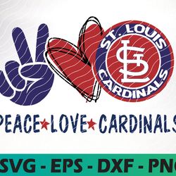 St Louis Cardinals Svg, clipart bundle, cutting file, Sport svg, Basketball Svg M L B logo svg