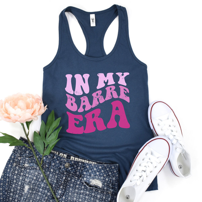 barre shirt, barre tank, workout tank, gym tank, in my barre era, funny barre shirt, workout tank top for women, dance shirt, dance gift - 5.jpg