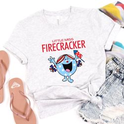 4th of july shirt, little miss firecracker shirt, independence day shirt, little miss america shirt, memorial day shirt,