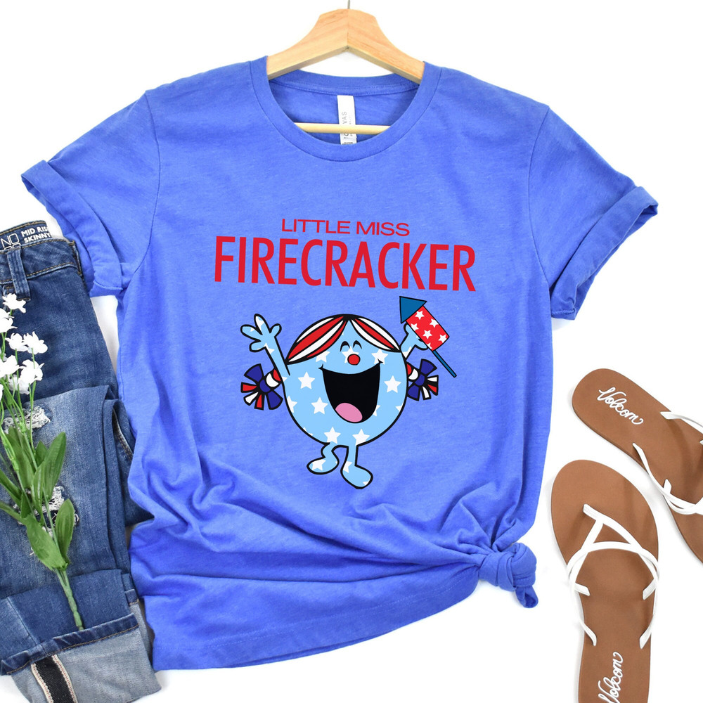 4th of july shirt, little miss firecracker shirt, independence day shirt, little miss america shirt, memorial day shirt, patriotic shirt - 4.jpg