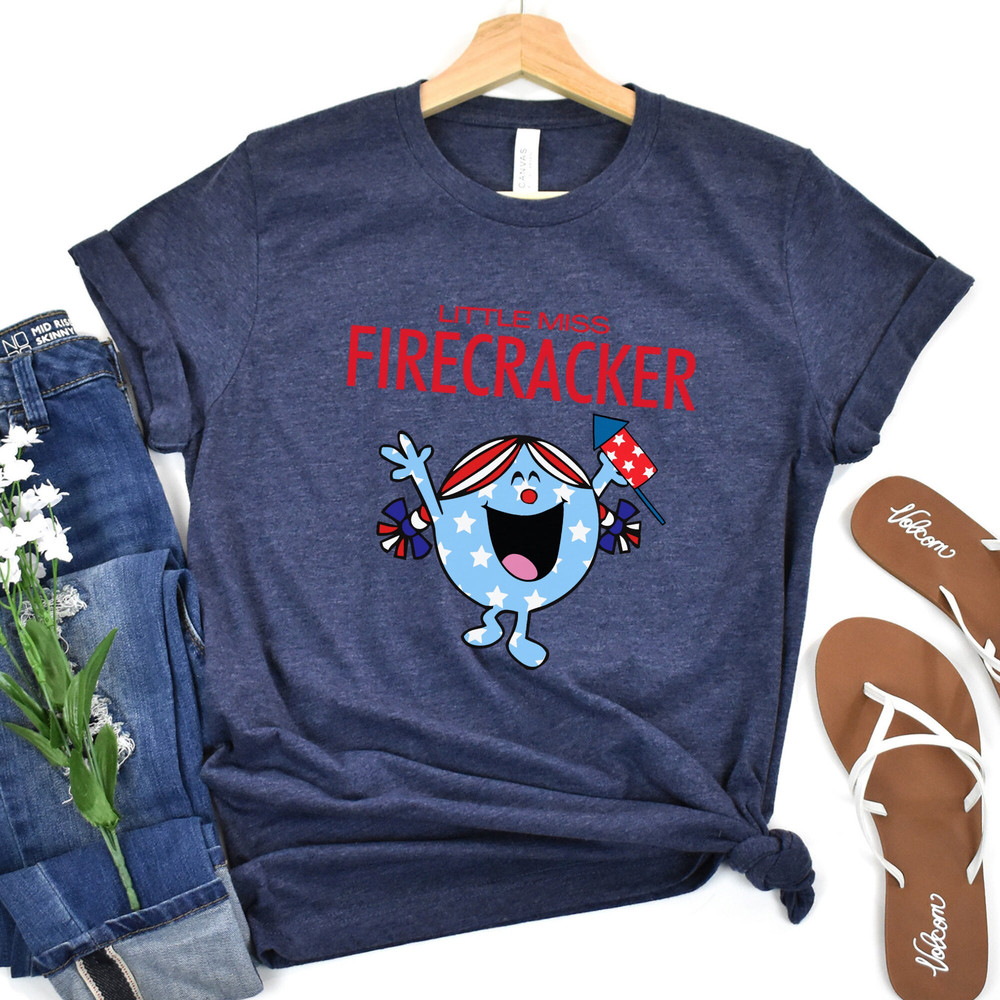 4th of july shirt, little miss firecracker shirt, independence day shirt, little miss america shirt, memorial day shirt, patriotic shirt - 5.jpg