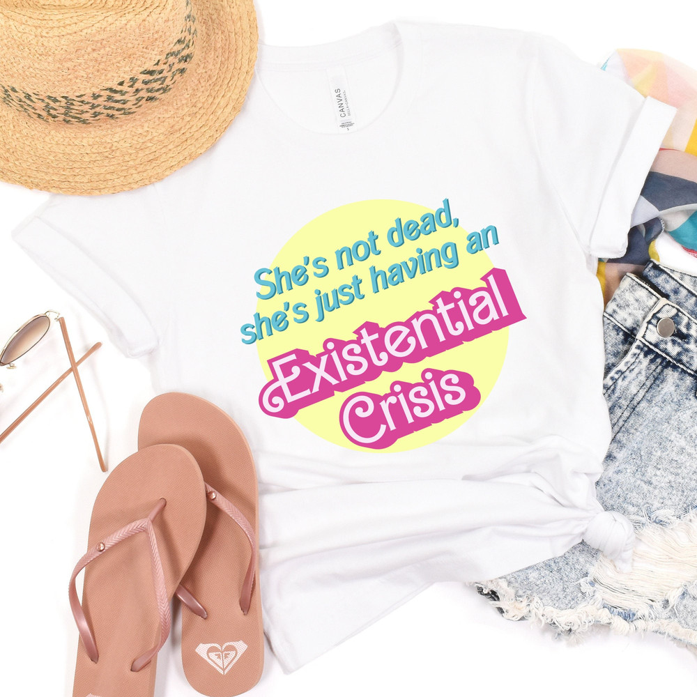 existential crisis barbi shirt, i am kenough shirt, he's just ken shirt, barbi shirt, barbi movie shirt, existential crisis shirt, 90s shirt - 2.jpg