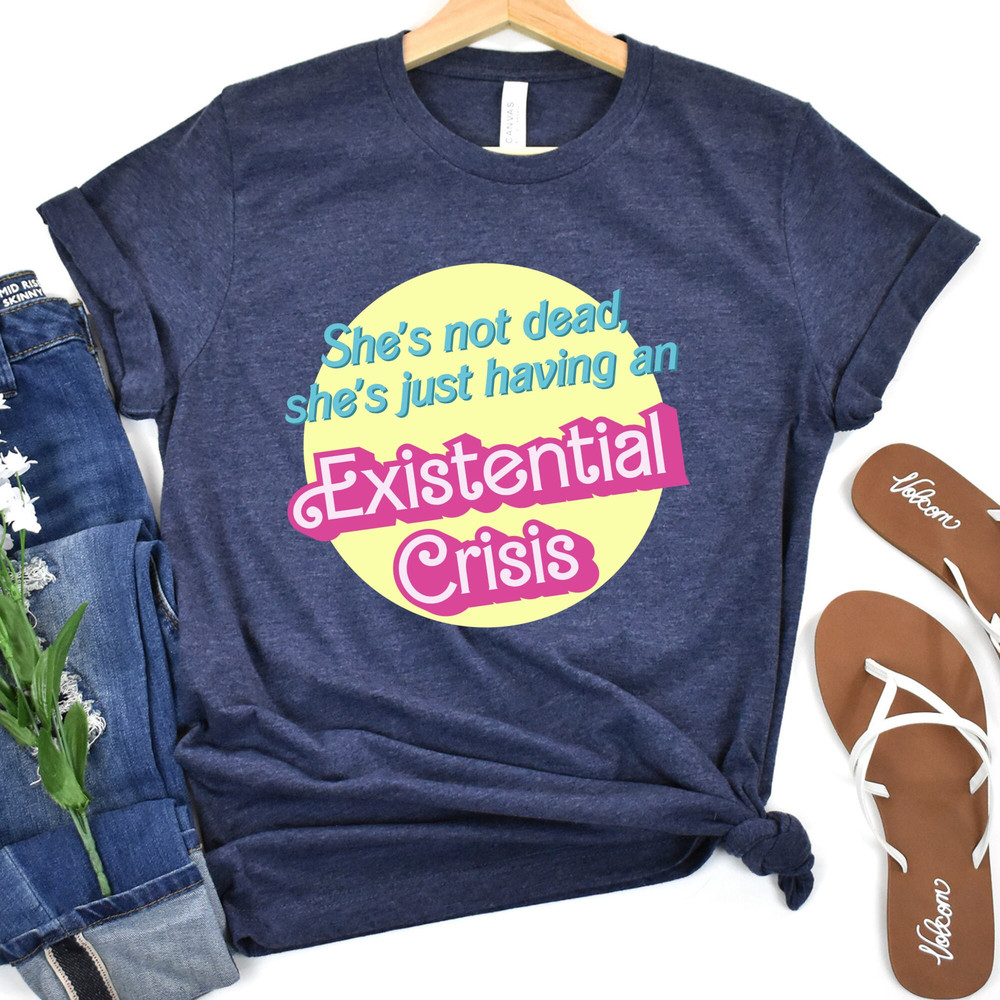 existential crisis barbi shirt, i am kenough shirt, he's just ken shirt, barbi shirt, barbi movie shirt, existential crisis shirt, 90s shirt - 4.jpg