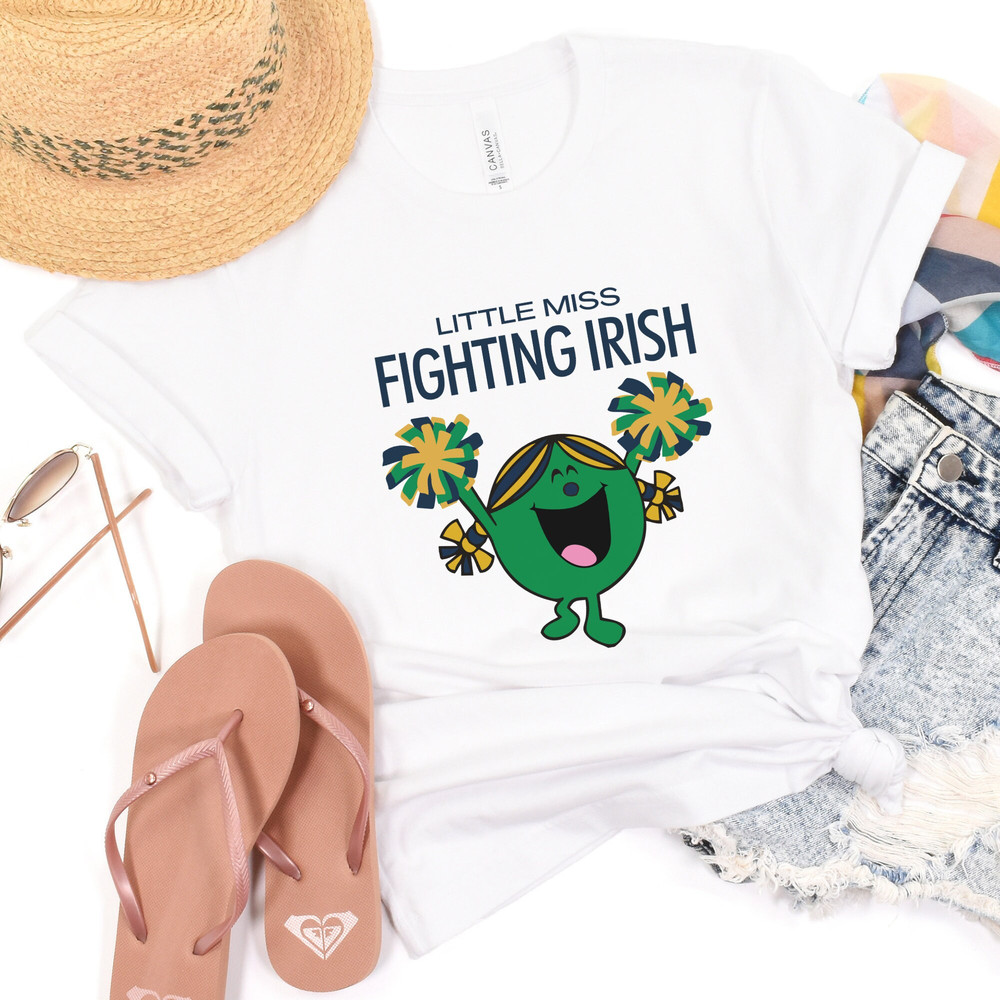 little miss fighting irish shirt, university shirt, south bend shirt, fighting irish sweatshirt, nd shirt, alumni shirt, student shirt, gift - 4.jpg